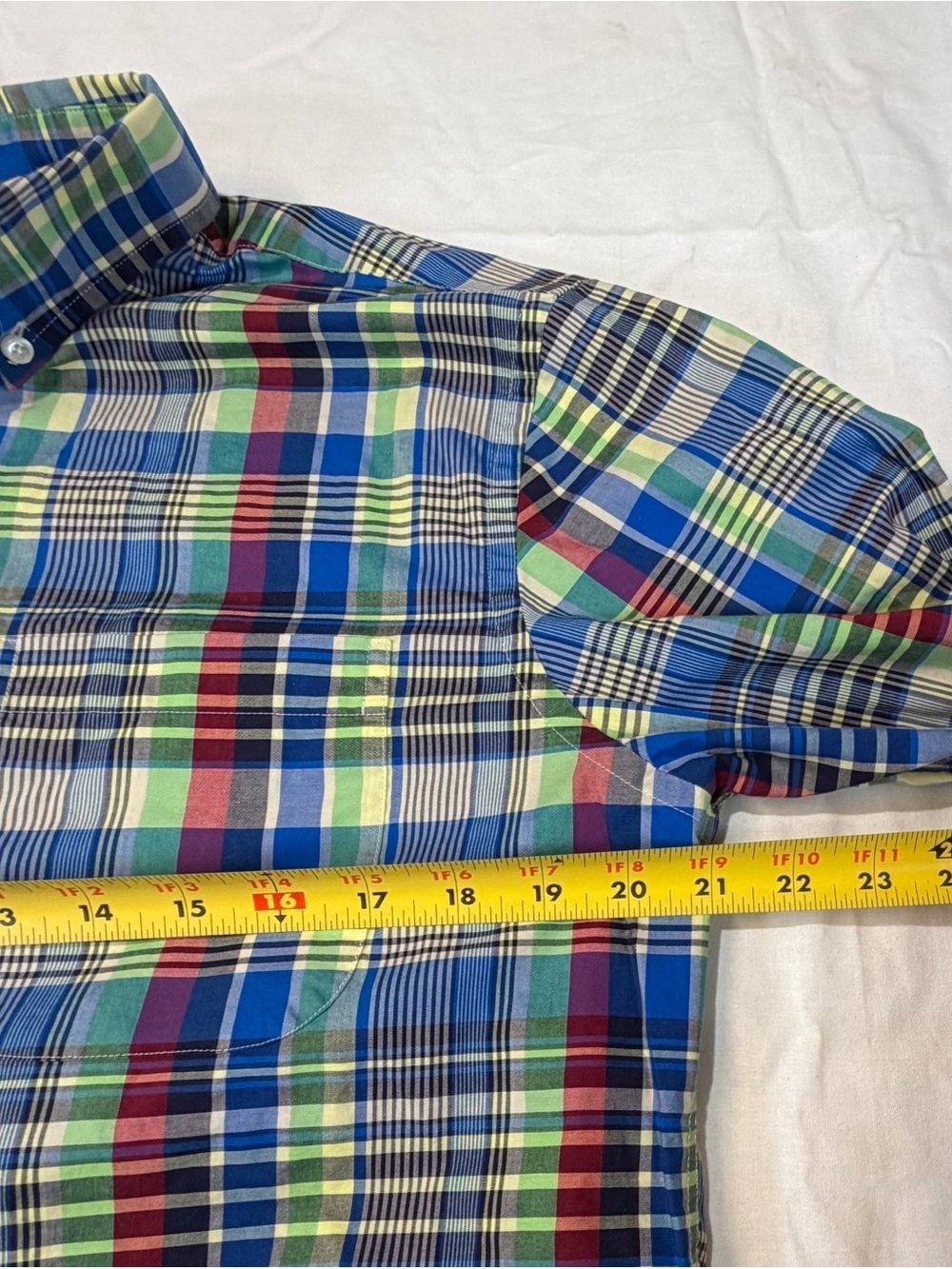 Jos. A. Bank Multicolor Plaid Button-Down Shirt executive collection - Picture 4 of 5